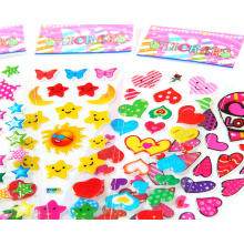 Children Cartoon Printing PVC Kids Vinyl Decal Custom Promotion Gift Kids Cartoon Puffy Stickers